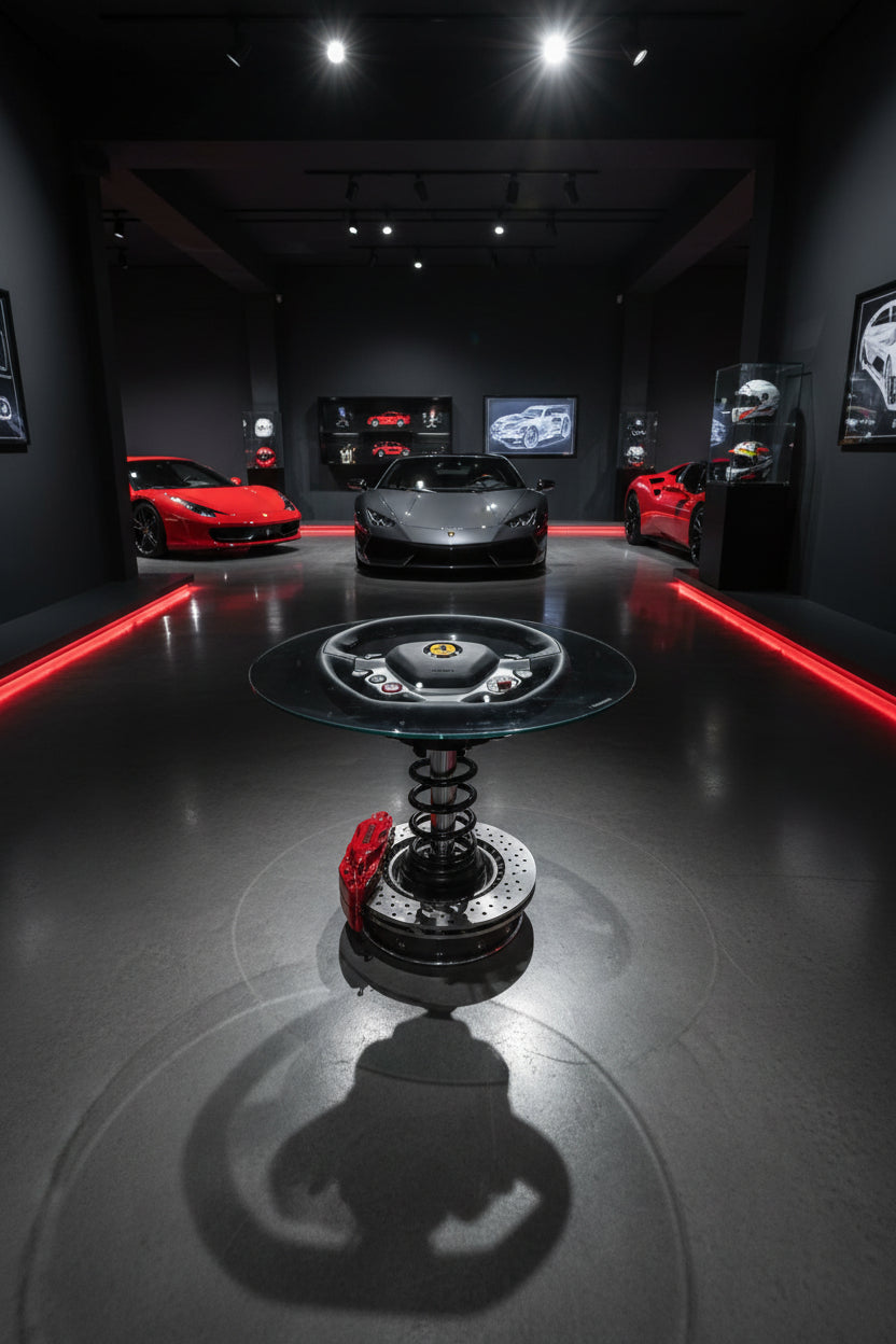 Ferrari California Wheel Coffee Table