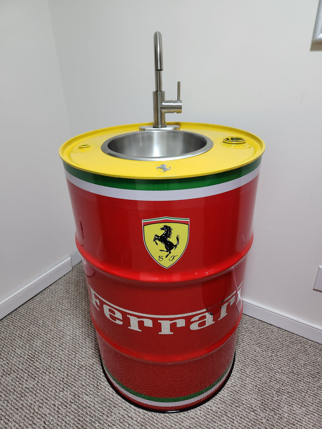 Motorsport Barrel Utility Sink