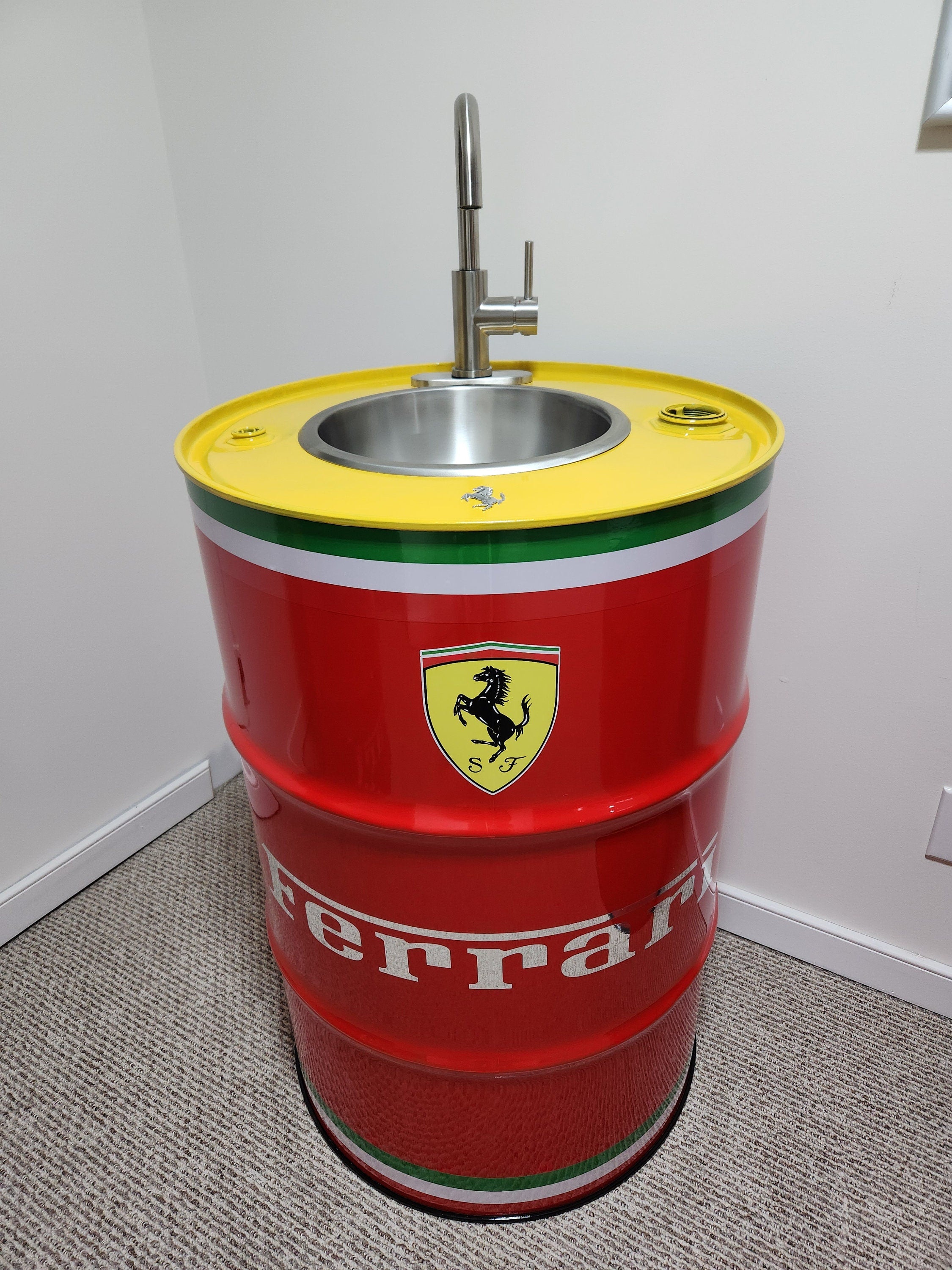 Motorsport Barrel Utility Sink