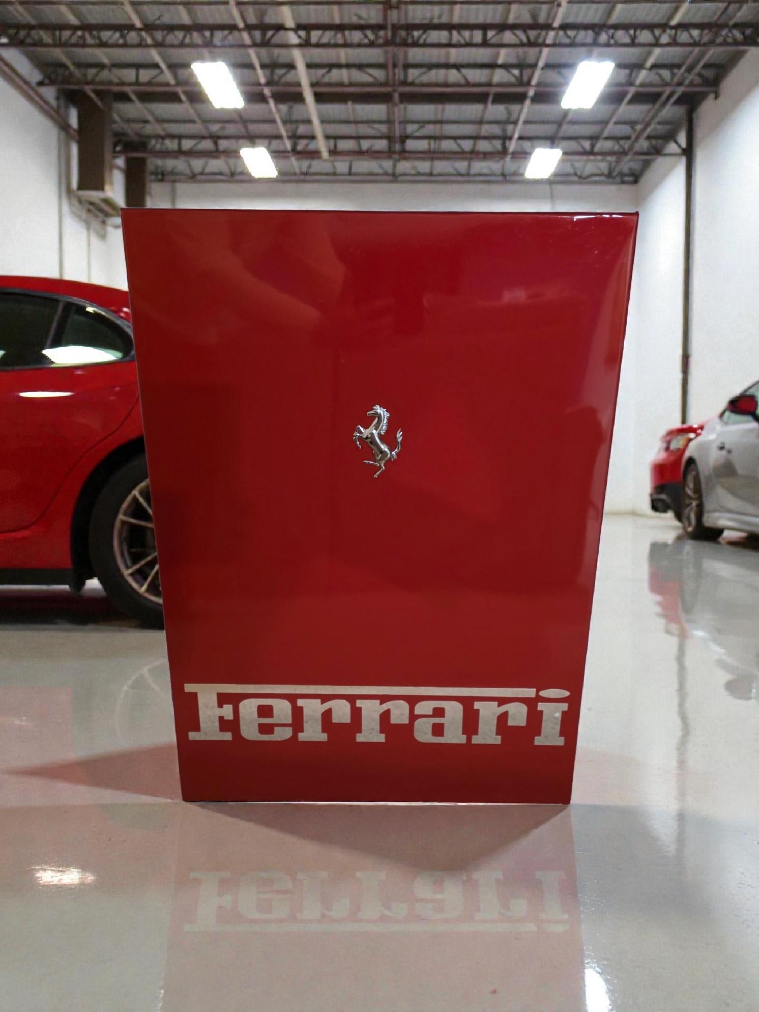 Ferrari Inspired Custom Grill Cart & Outdoor Barbecue Station