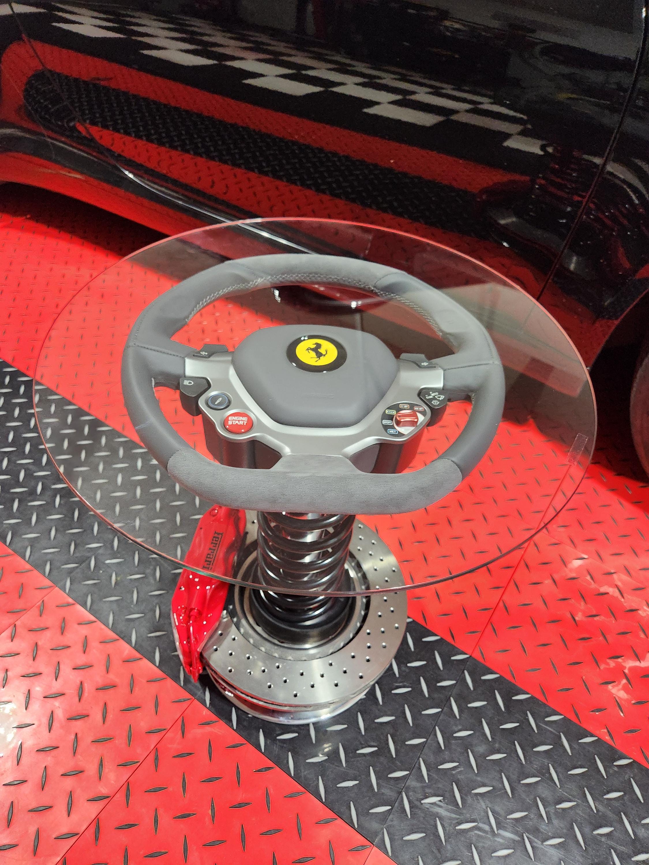 Ferrari California Wheel Coffee Table