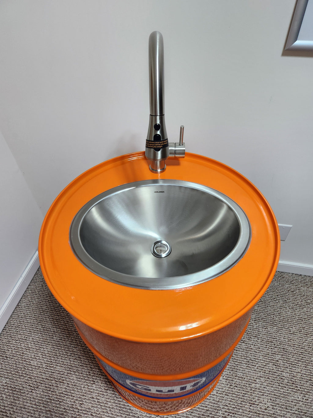 Gulf Inspired Motorsport Utility Sink