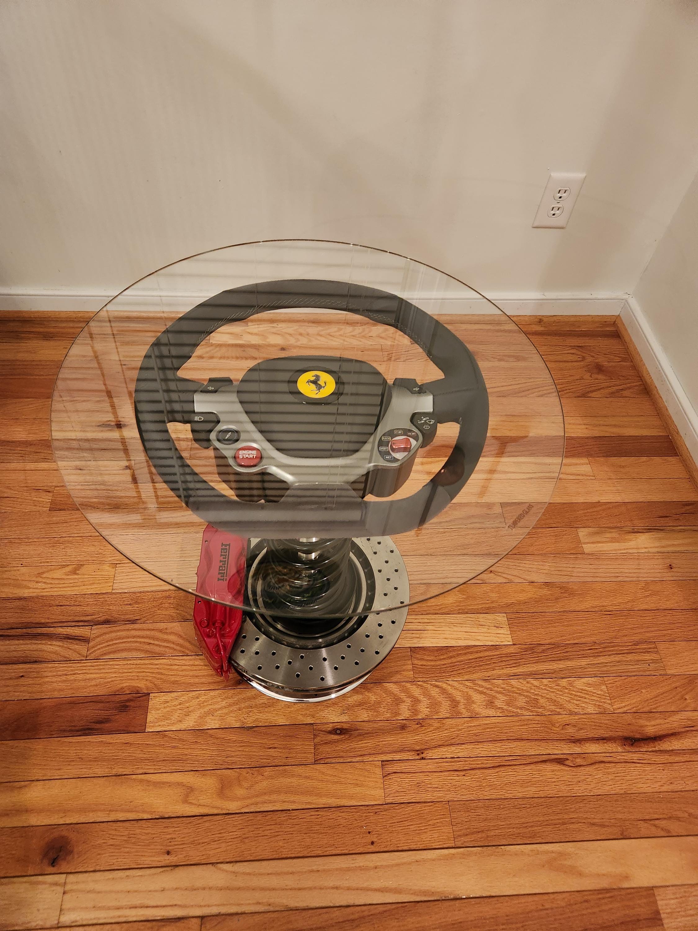 Ferrari California Wheel Coffee Table