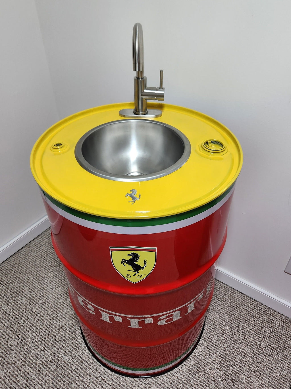 Motorsport Barrel Utility Sink