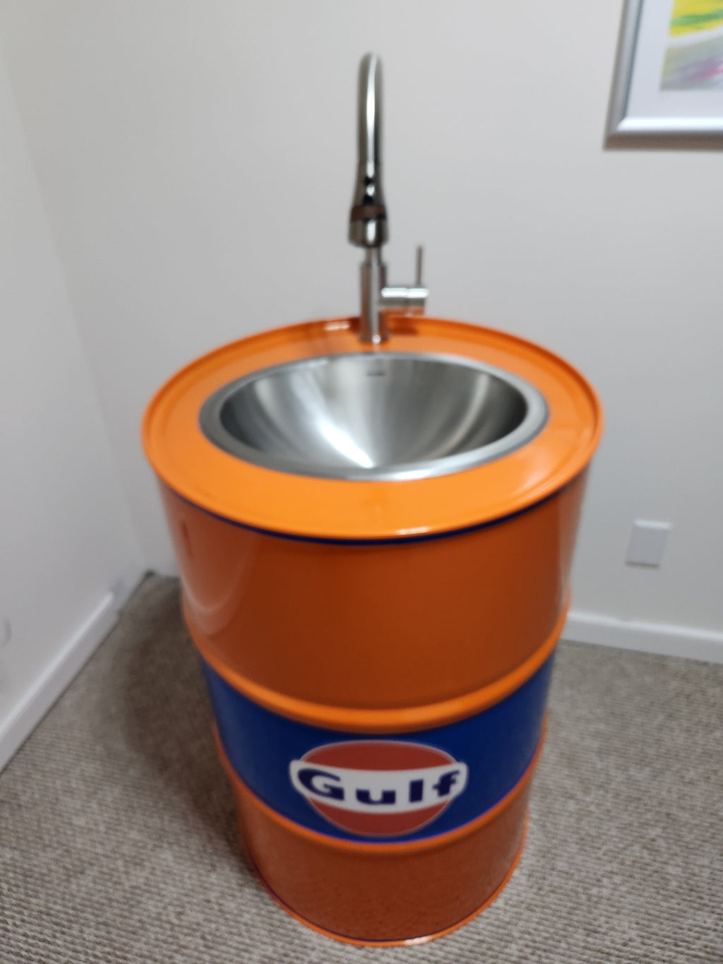 Gulf Inspired Motorsport Utility Sink
