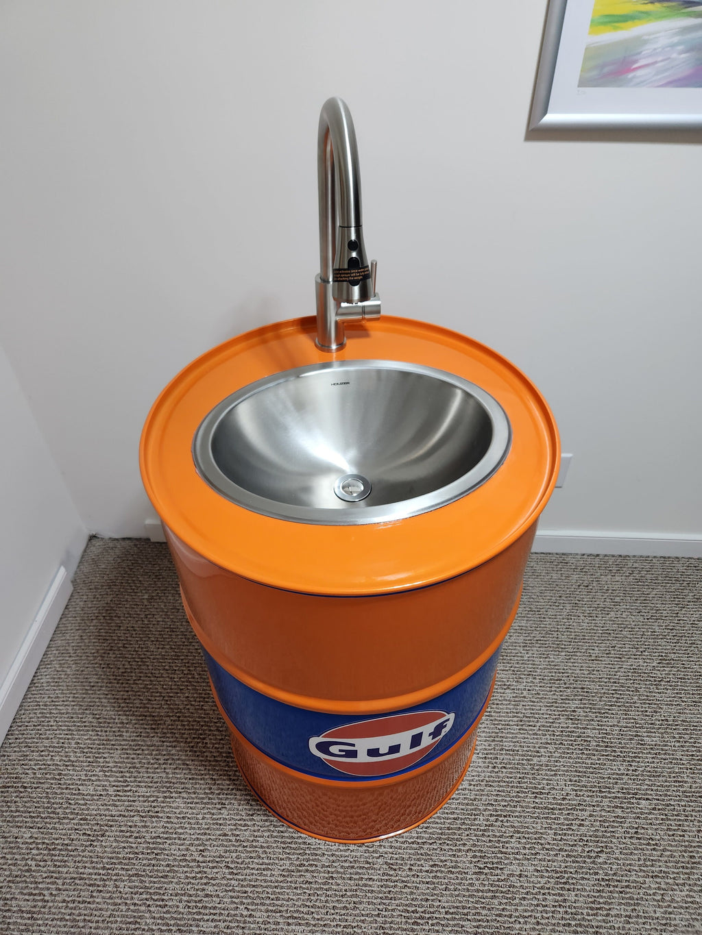 Gulf Inspired Motorsport Utility Sink