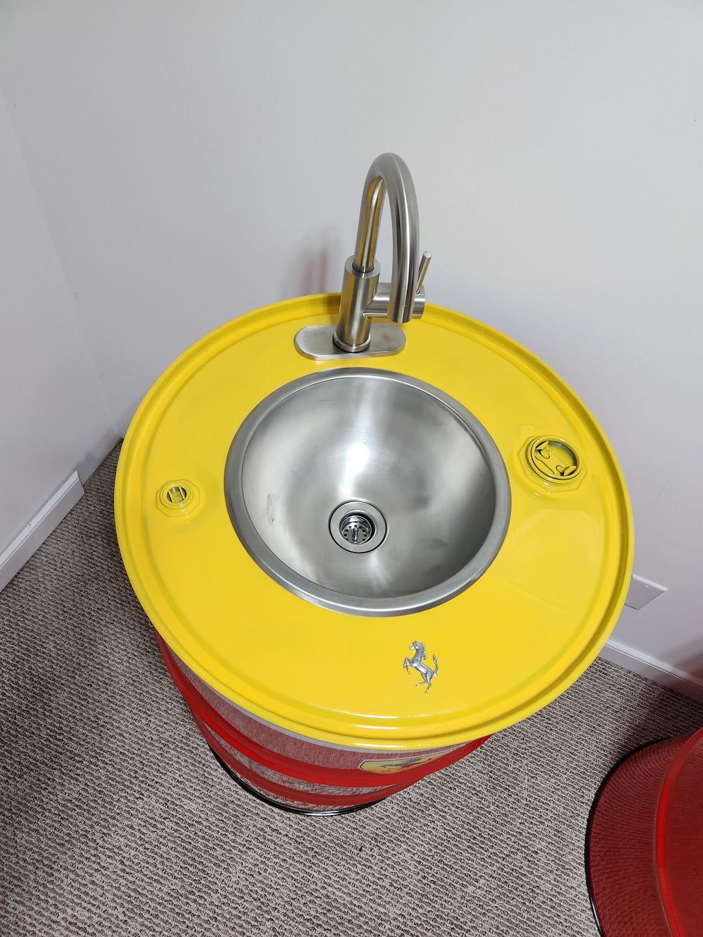 Motorsport Barrel Utility Sink