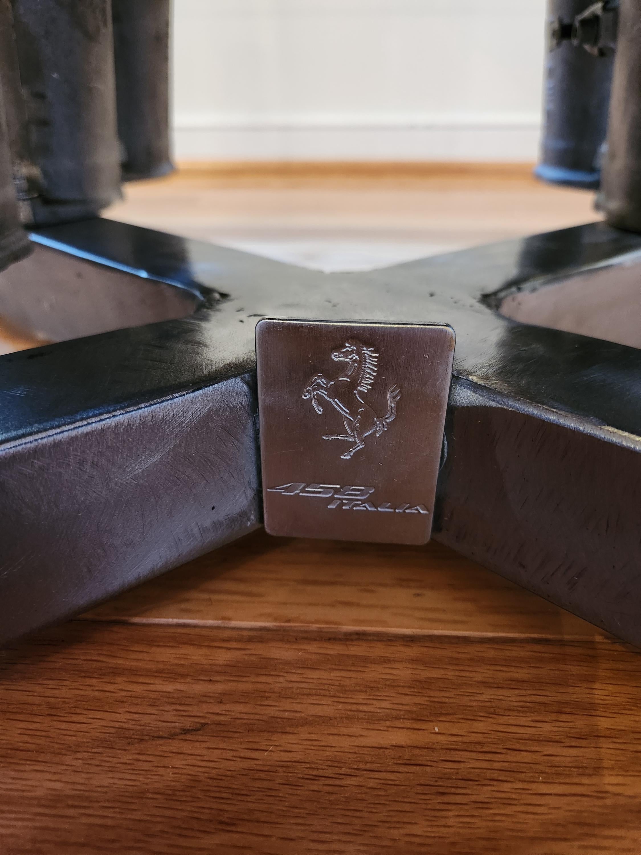 Ferrari 458 Italia Intake Manifold Coffee Table
