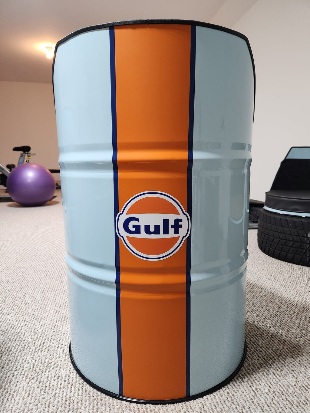 Gulf Inspired GT40 Motorsport Barrel Chair