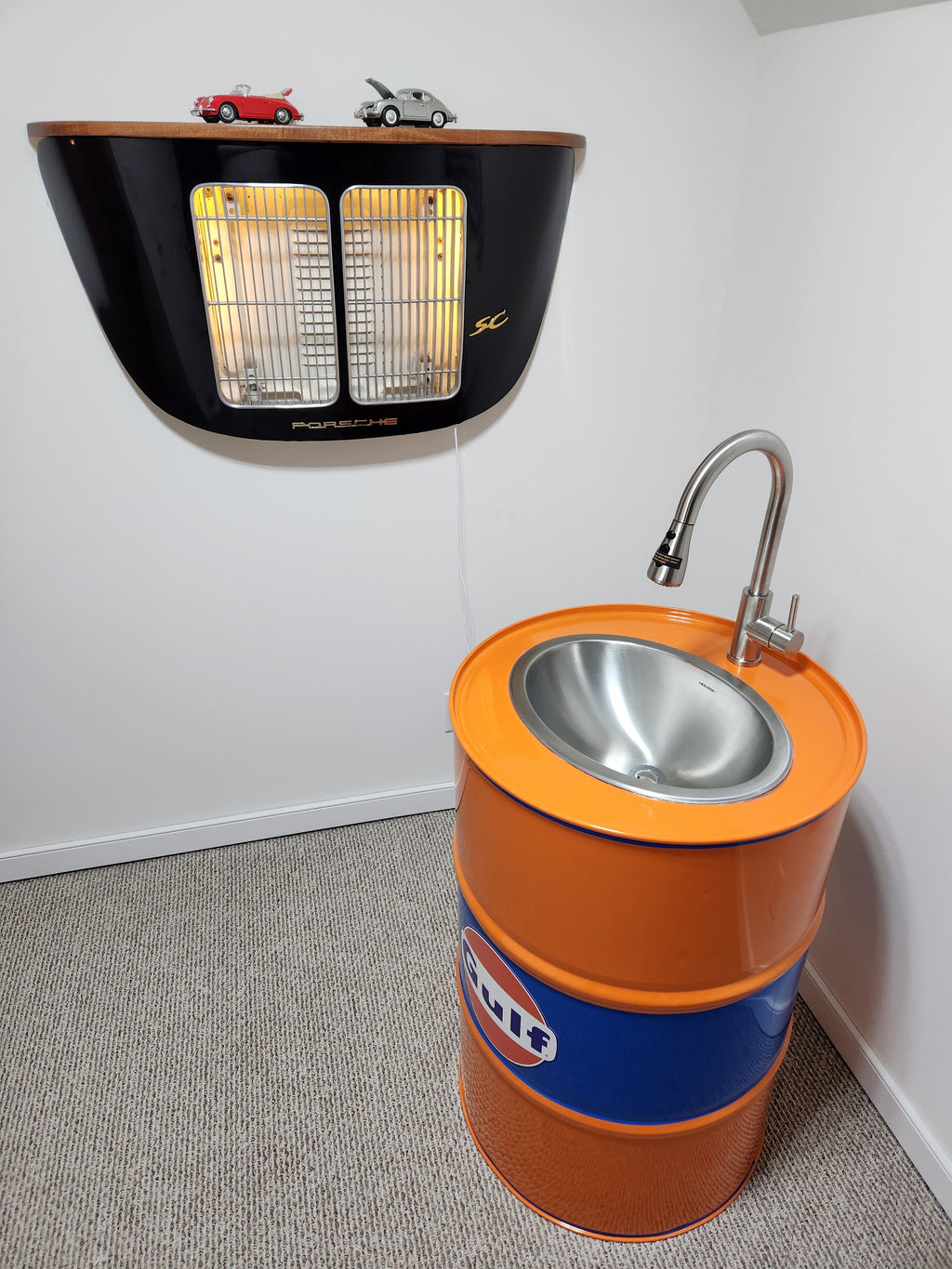Gulf Inspired Motorsport Utility Sink