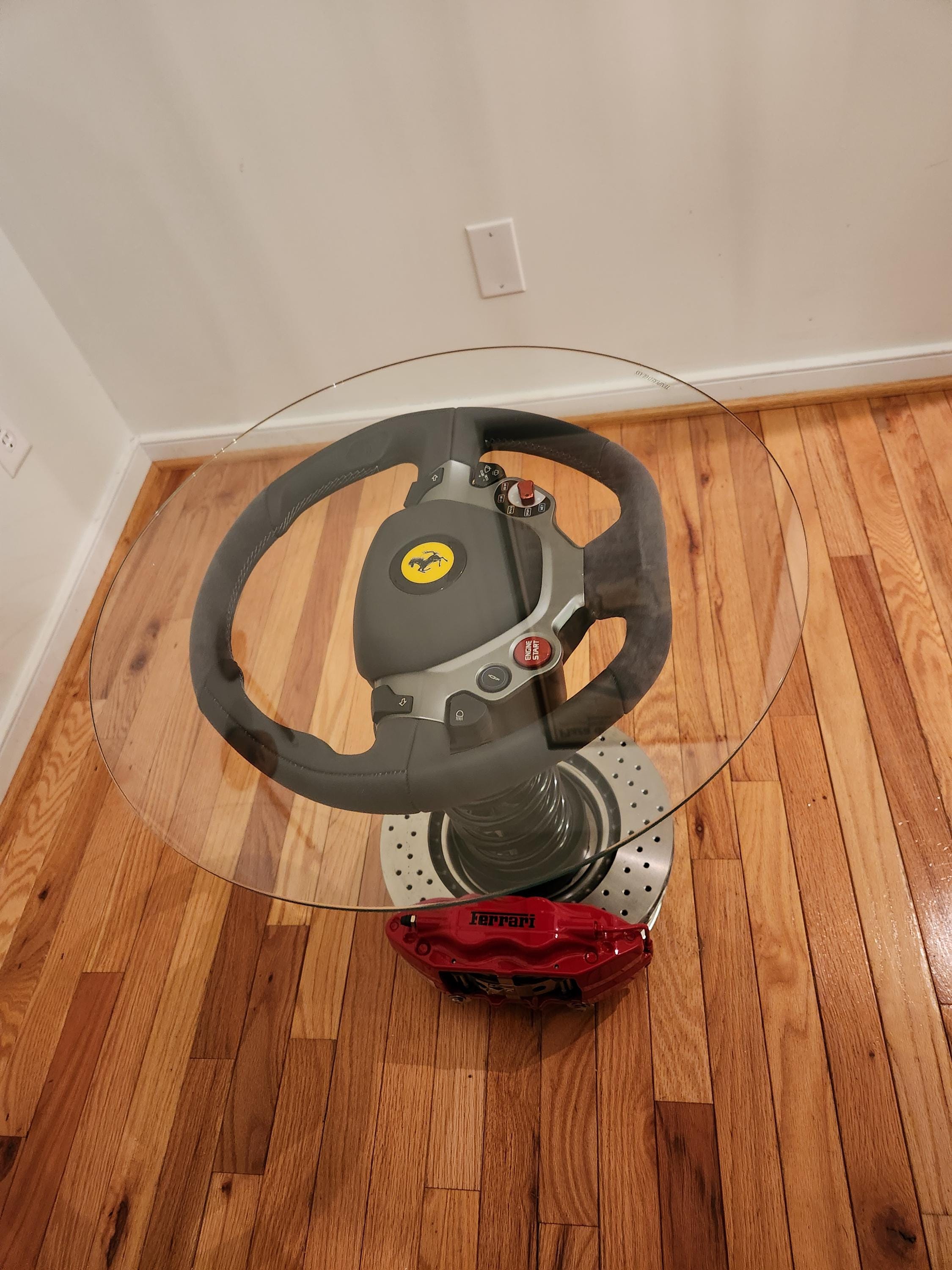 Ferrari California Wheel Coffee Table