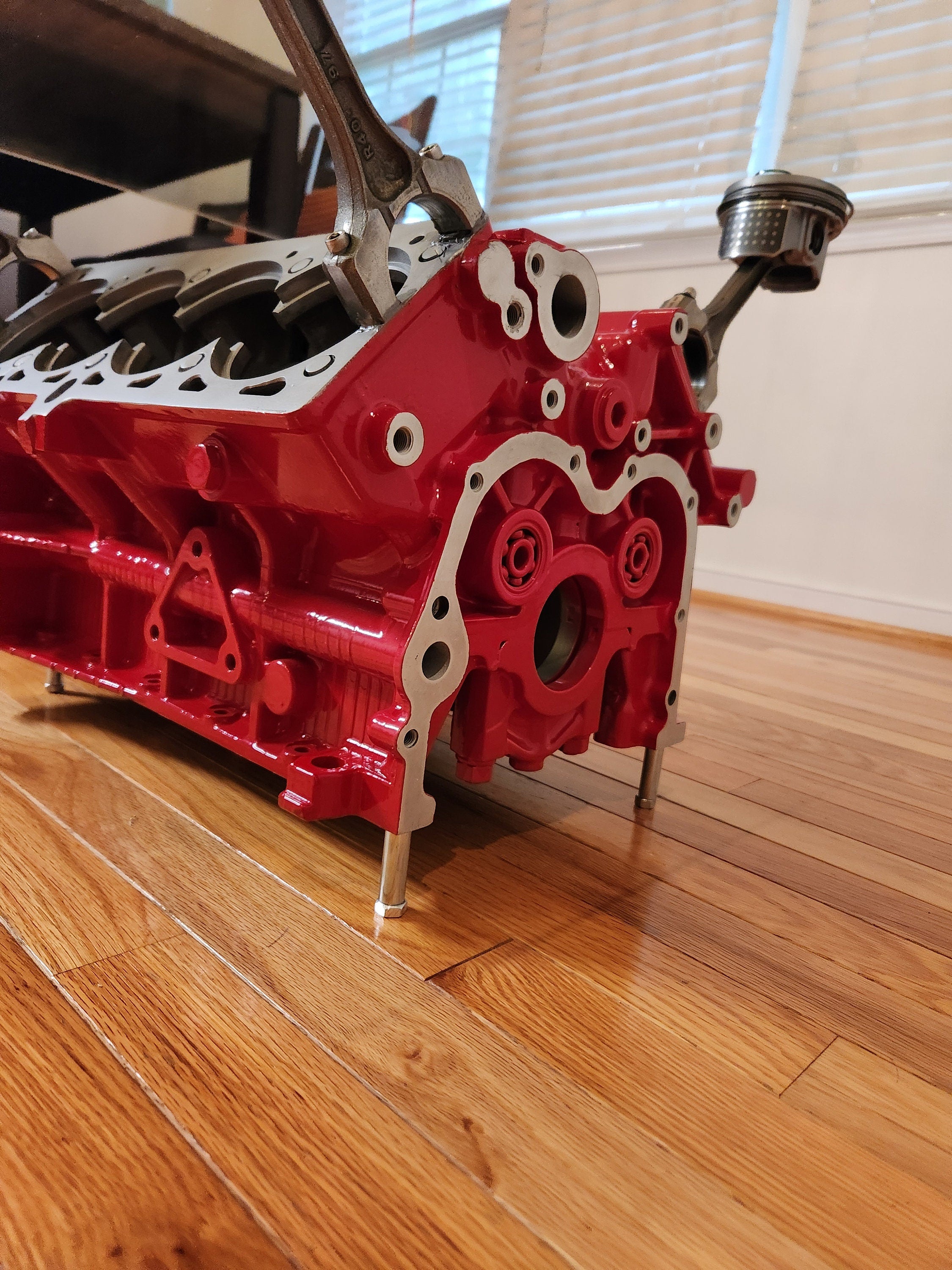Ferrari Mondial V8 Engine Block Coffee Table