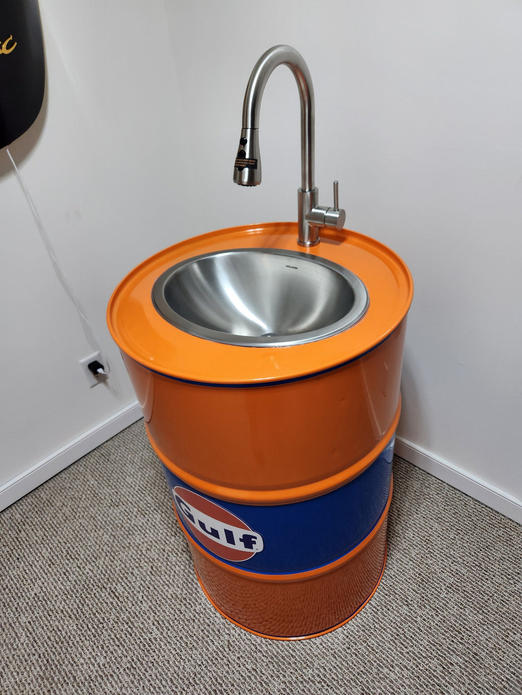 Gulf Inspired Motorsport Utility Sink