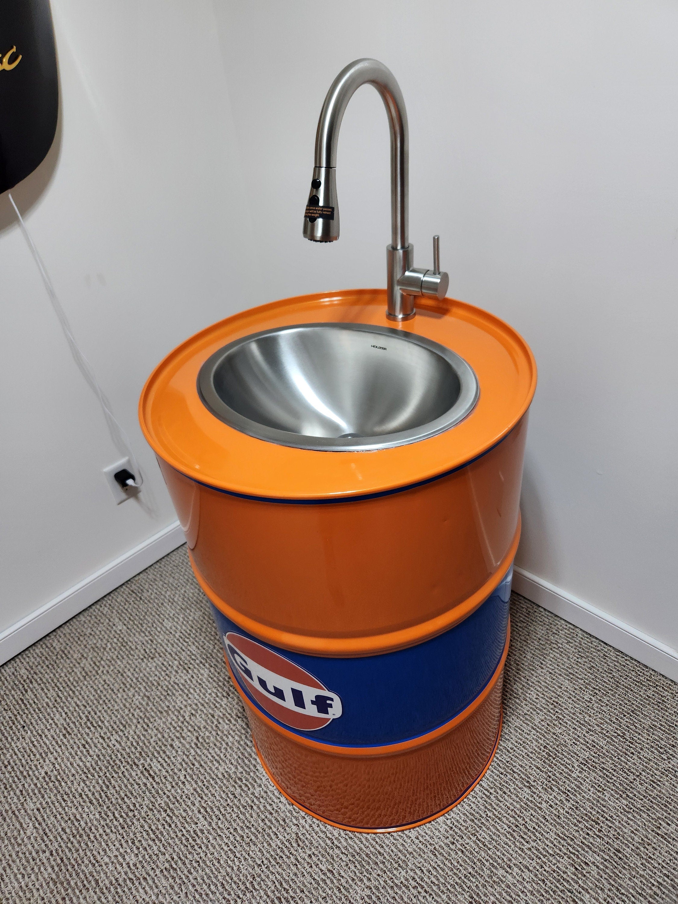 Gulf Inspired Motorsport Utility Sink